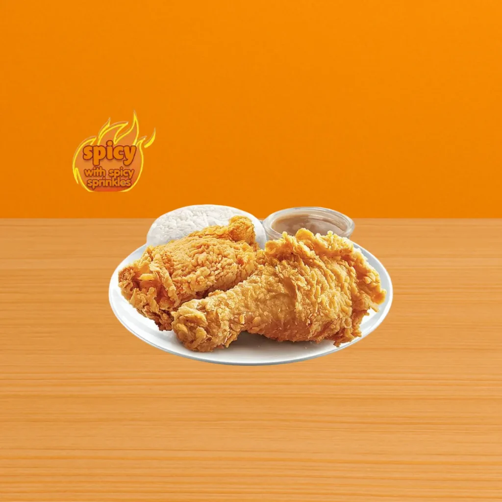 Jollibee Menu Price List Philippines 2025 – Updated Meals & Prices 58 2 pc. Chickenjoy Spicy Solo