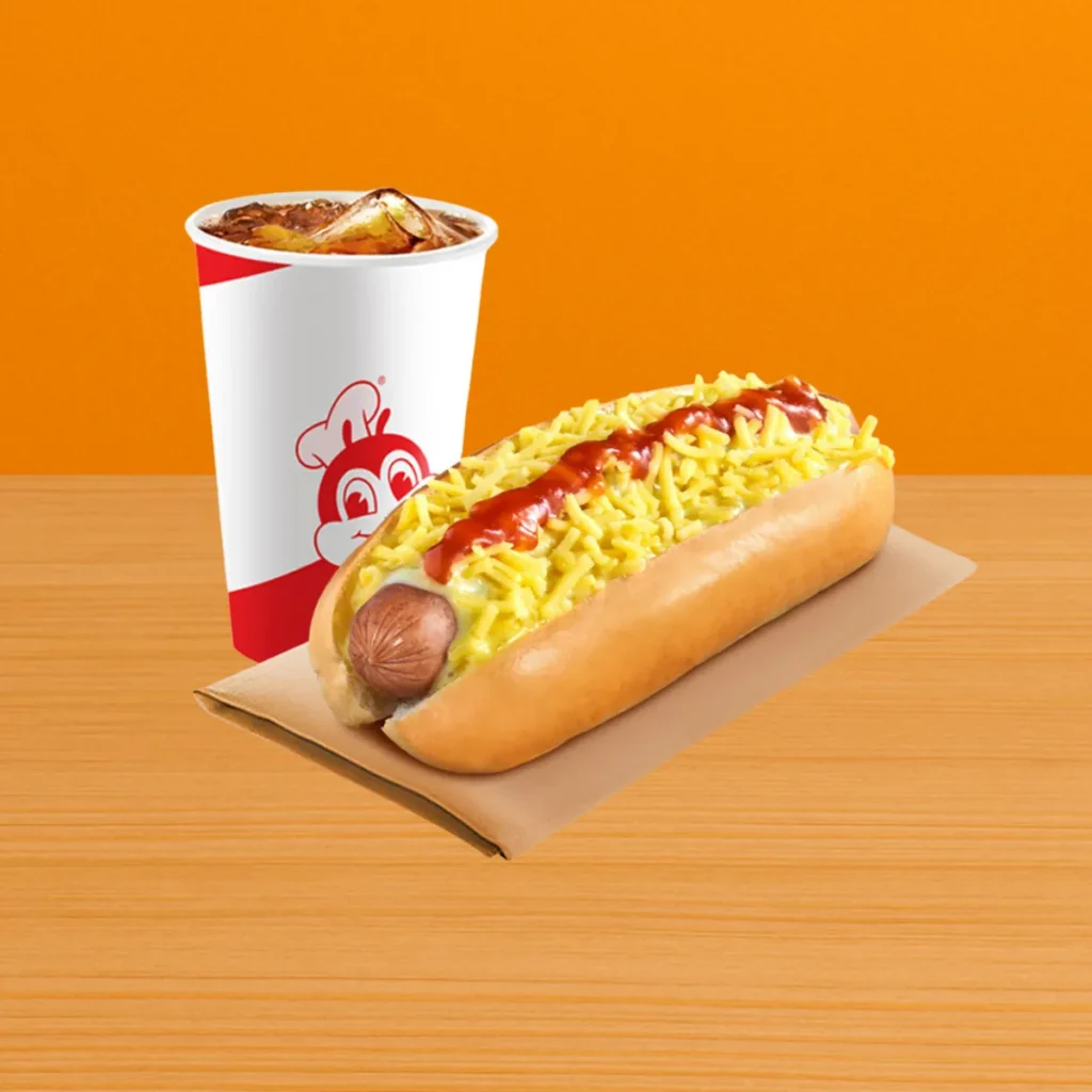 Jollibee Menu Price List Philippines 2025 – Updated Meals & Prices 240 Cheesy Classic Jolly Hotdog w Drink