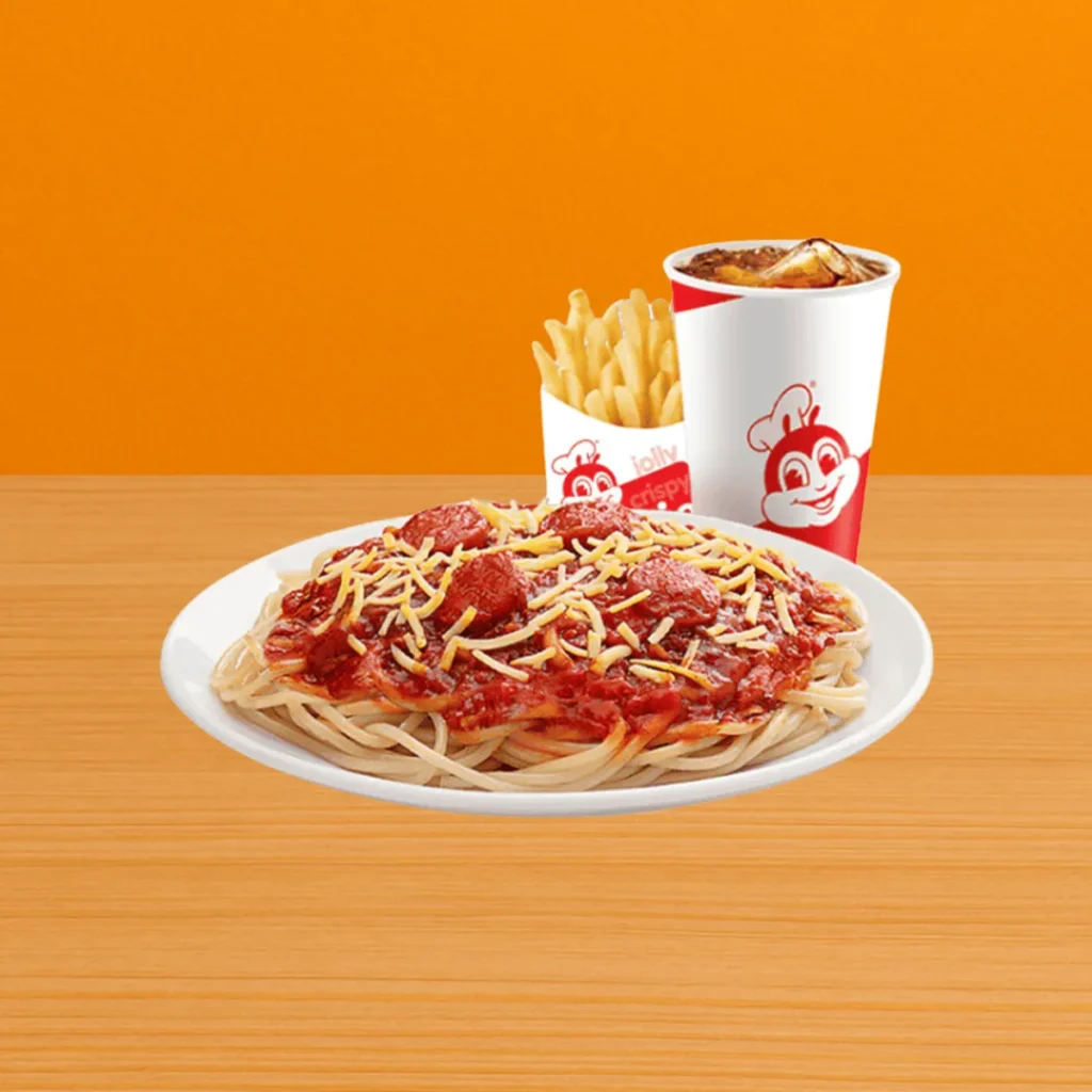 Jolly Spaghetti w Fries Drink