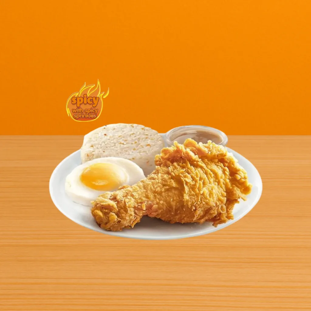 Jollibee Breakfast Menu 2025 Philippines – Updated Prices & Meals 3 1 pc. Breakfast Chickenjoy Spicy Solo 161