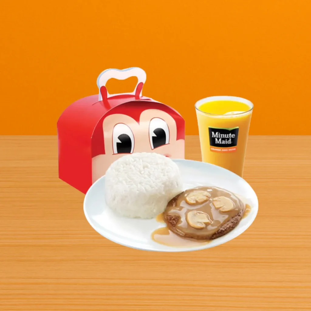 1 pc. Burger Steak w Drink Kiddie Meal 1
