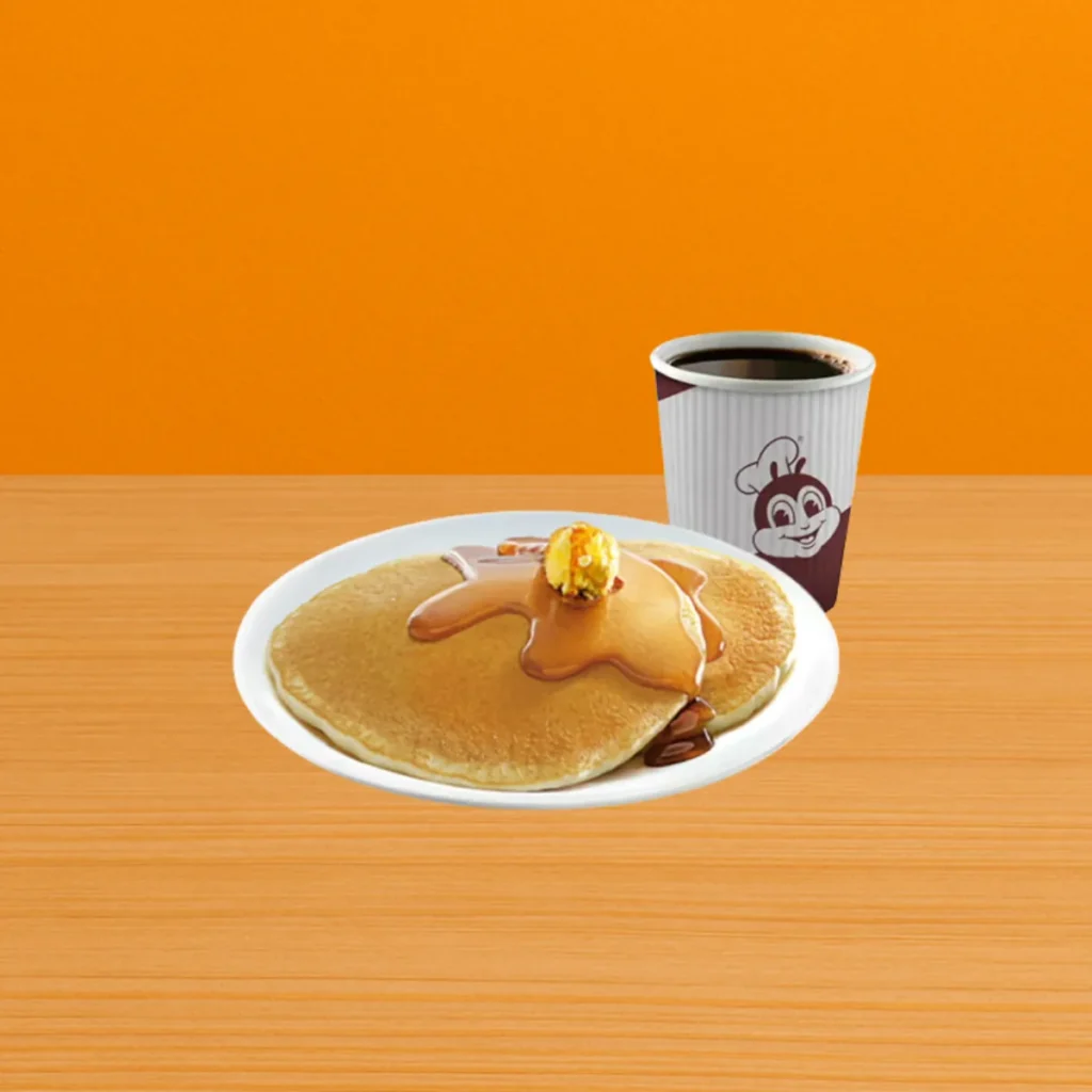 Jollibee Breakfast Menu 2025 Philippines – Updated Prices & Meals 18 2 pc. Pancakes w Drink 116