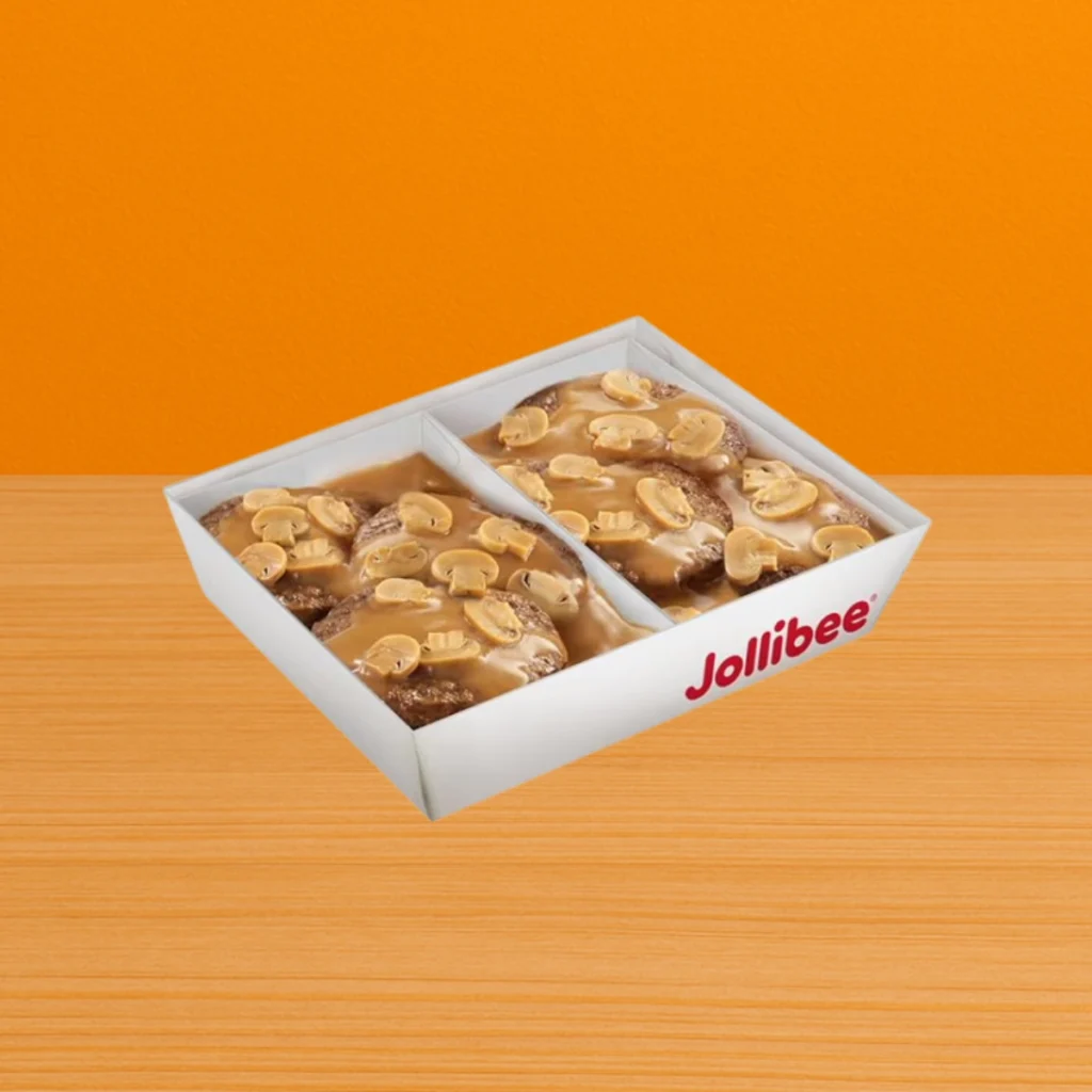 Inspect Jollibee Burger Steak Menu and updated Prices in Philippines (2025) 6 8 pc. Burger Steak Family Pan
