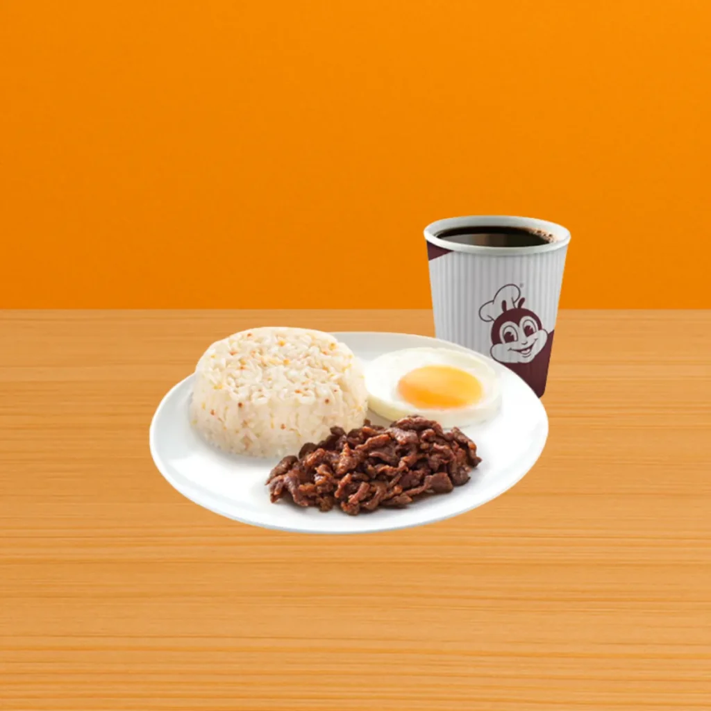 Jollibee Breakfast Menu 2025 Philippines – Updated Prices & Meals 8 Beef Tapa w Drink 181