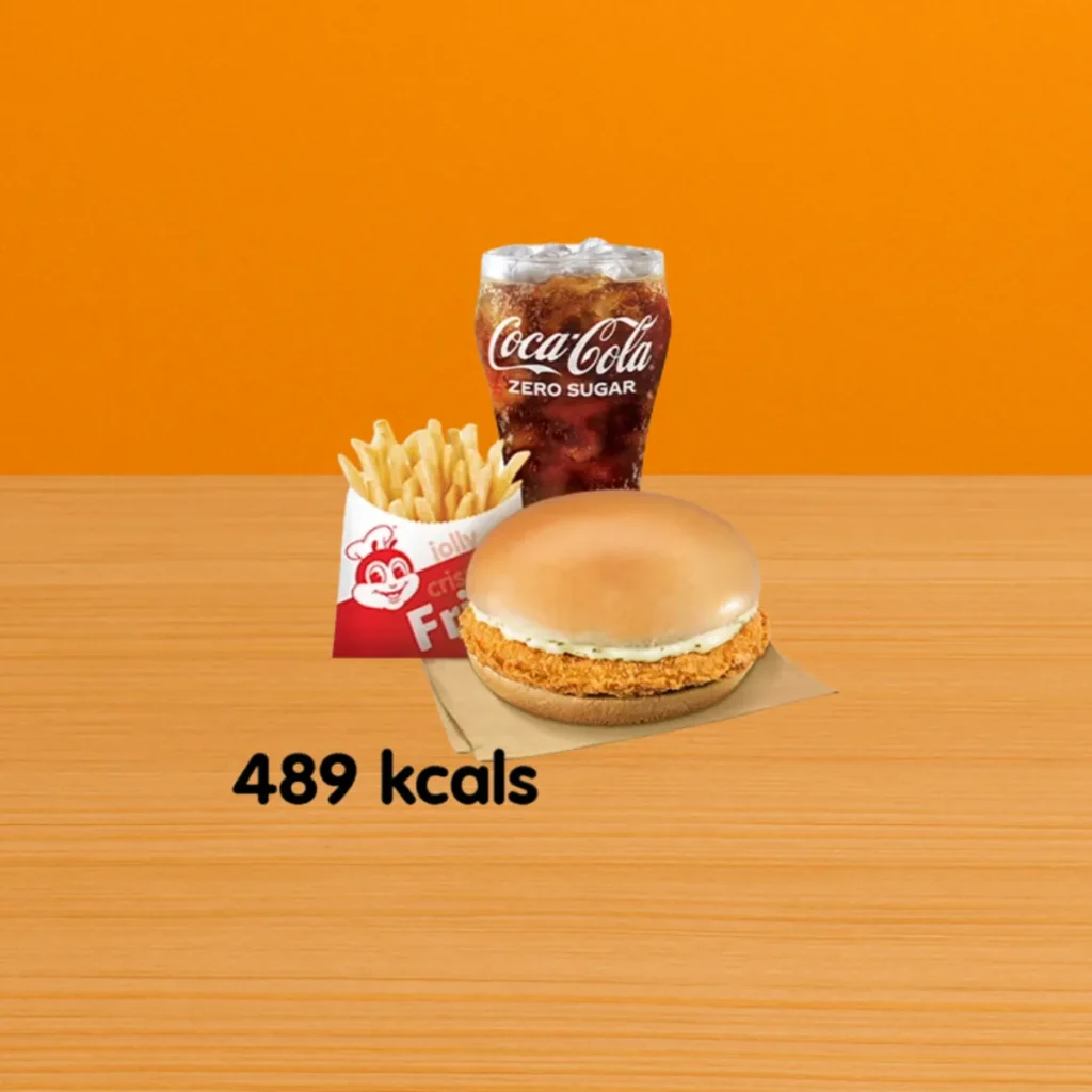 Jollibee Menu Price List Philippines 2025 – Updated Meals & Prices 217 Crunchy Chicken Sandwich w Fries and Coke Zero