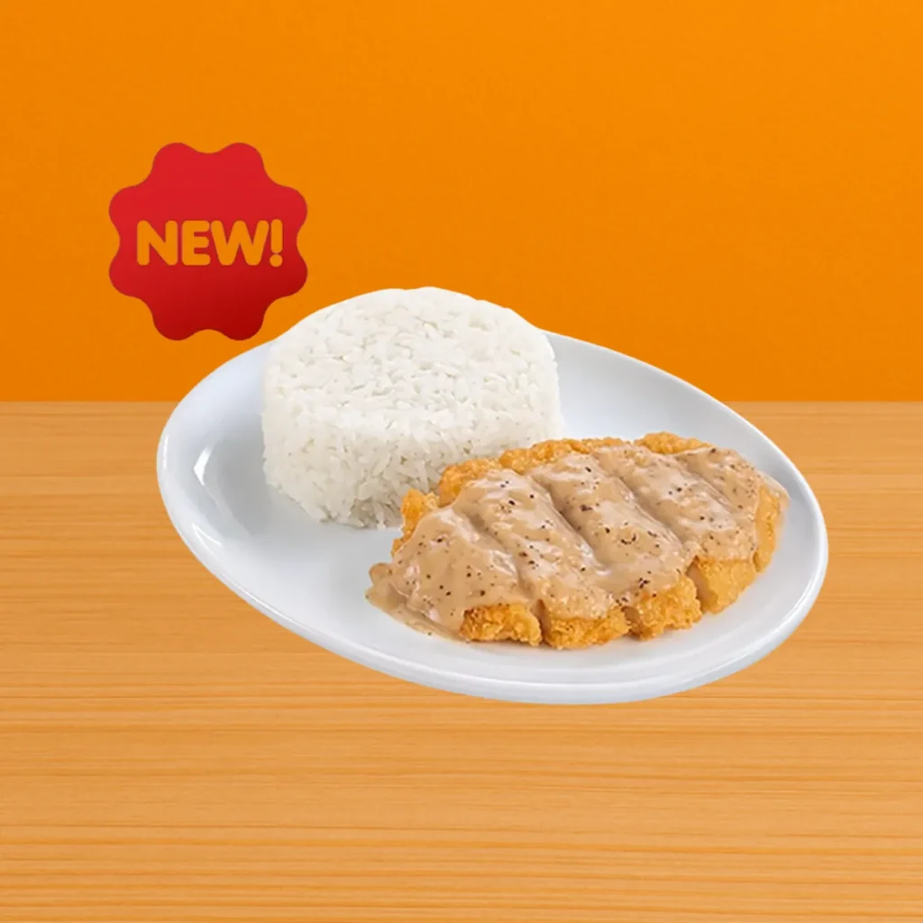 Jollibee Menu Price List Philippines 2025 – Updated Meals & Prices 219 Pepper Cream Chicken Fillet Solo