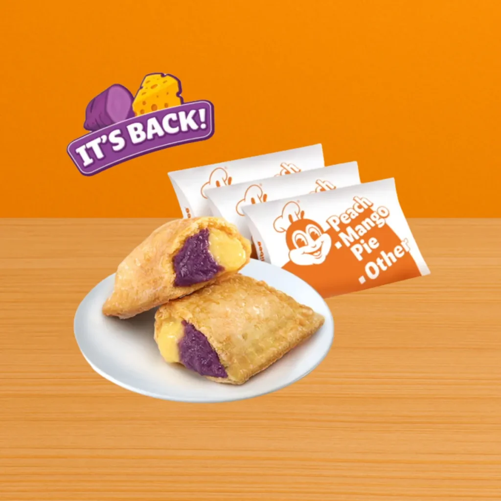 Discover Jollibee Beverages Menu and Prices in the Philippines (Updated 2025) 9 Ube Cheese Pie 3 Pies To Go