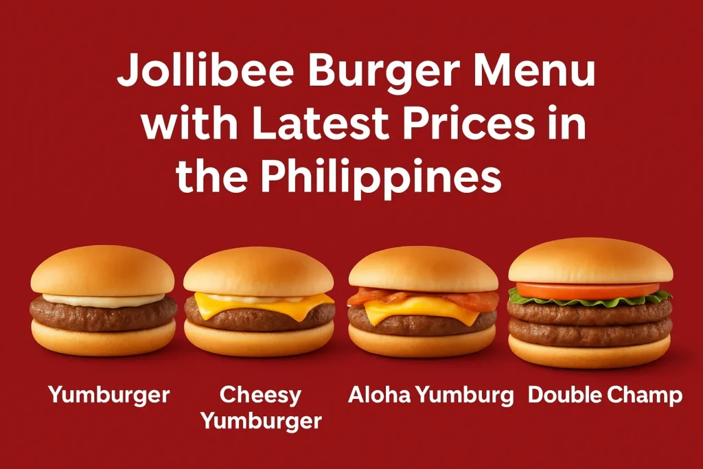 Jollibee Burger Menu Feature Image