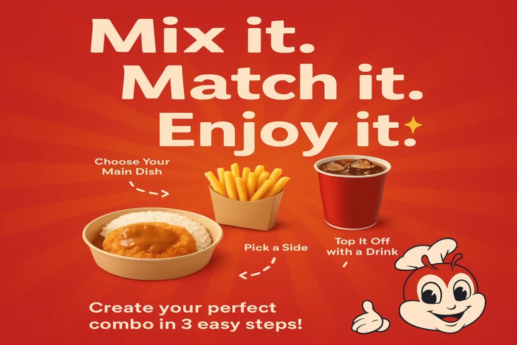 Jollibee Mix and Match Combo